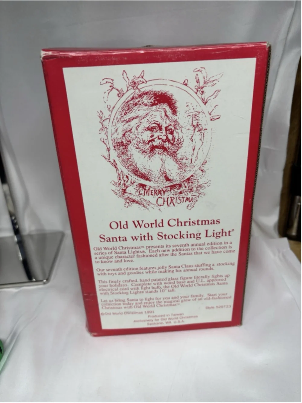 Old World Christmas product 1991